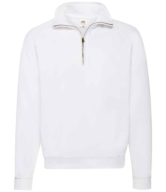 Fruit of the Loom Classic Zip Neck Sweatshirt
