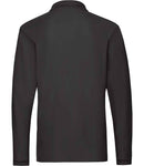 Fruit of the Loom Premium Long Sleeve Cotton Pique Polo Shirt-5