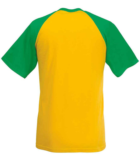 Fruit of the Loom Contrast Baseball T-Shirt