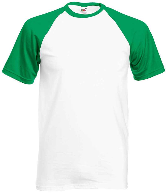 Fruit of the Loom Contrast Baseball T-Shirt