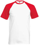 Fruit of the Loom Contrast Baseball T-Shirt-11