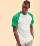 Fruit of the Loom Contrast Baseball T-Shirt-8