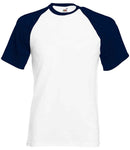 Fruit of the Loom Contrast Baseball T-Shirt-7