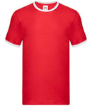 Fruit of the Loom Contrast Ringer T-Shirt-13