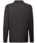 Fruit of the Loom Kids Long Sleeve Poly/Cotton Pique Polo Shirt-5