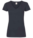 Fruit of the Loom Lady Fit Value V Neck T-Shirt-6