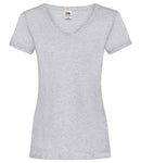 Fruit of the Loom Lady Fit Value V Neck T-Shirt-8