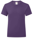 Fruit of the Loom Girls Iconic 150 T-Shirt-12