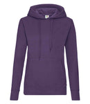 Fruit of the Loom Classic Lady Fit Hooded Sweatshirt-3