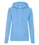 Fruit of the Loom Classic Lady Fit Hooded Sweatshirt-8