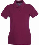 Fruit of the Loom Lady-Fit Premium Cotton Pique Polo Shirt-10