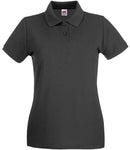 Fruit of the Loom Lady-Fit Premium Cotton Pique Polo Shirt-6
