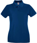 Fruit of the Loom Lady-Fit Premium Cotton Pique Polo Shirt-8