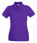 Fruit of the Loom Lady-Fit Premium Cotton Pique Polo Shirt-10