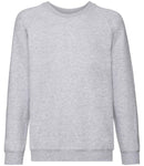 Fruit of the Loom Kids Classic Raglan Sweatshirt-15