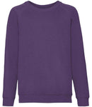 Fruit of the Loom Kids Classic Raglan Sweatshirt-11