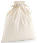 Westford Mill Organic Cotton Drawcord Bag-4