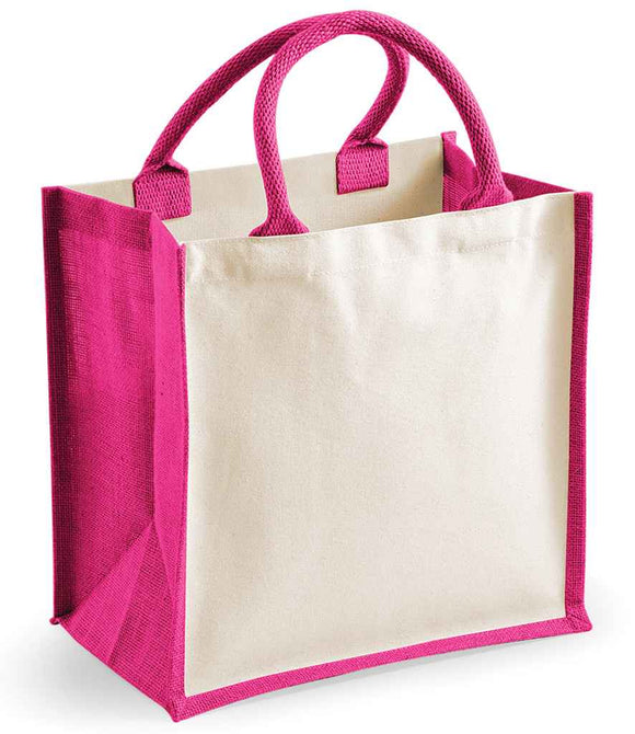 Westford Mill Printers Midi Jute Tote