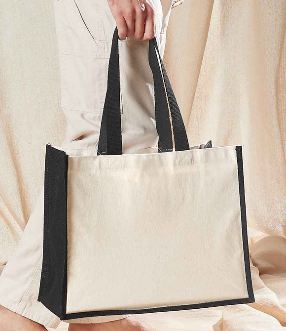 Westford Mill Printers Jute Classic Shopper