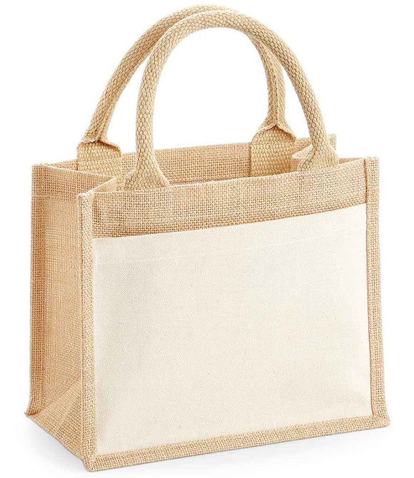 Westford Mill Pocket Jute Gift Bag | Natural