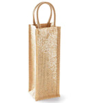 Westford Mill Shimmer Jute Bottle Bag-2