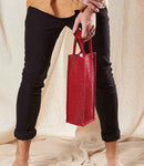 Westford Mill Shimmer Jute Bottle Bag-1