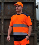 Yoko Hi-Vis Two Tone T-Shirt-1