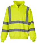 Yoko Hi-Vis Zip Neck Sweatshirt-4