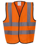 Yoko Kids Hi-Vis Two Band and Braces Waistcoat-2