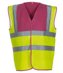 Yoko Hi-Vis Two Band and Braces Waistcoat-4