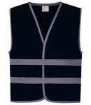 Yoko Kids Hi-Vis Two Band Waistcoat-3