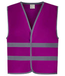 Yoko Kids Hi-Vis Two Band Waistcoat-14