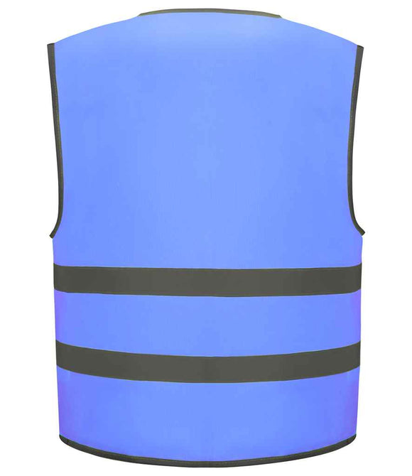 Yoko Kids Hi-Vis Two Band Waistcoat