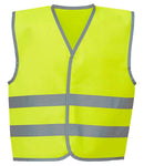 Yoko Kids Hi-Vis Two Band Waistcoat-19