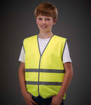 Yoko Kids Hi-Vis Two Band Waistcoat-18