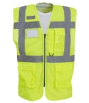 Yoko Hi-Vis Top Cool Open Mesh Executive Waistcoat-4