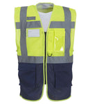 Yoko Hi-Vis Top Cool Open Mesh Executive Waistcoat-6