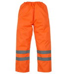 Yoko Hi-Vis Waterproof GO/RT Overtrousers | Orange-2