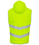 Yoko Hi-Vis Kensington Hooded Gilet-7