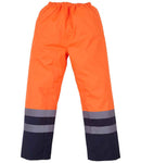 Yoko Hi-Vis Two Tone Waterproof Overtrousers-2