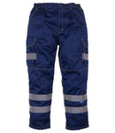 Yoko Hi-Vis Cargo Trousers with Knee Pad Pockets-3