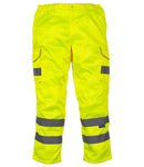 Yoko Hi-Vis Cargo Trousers with Knee Pad Pockets-5