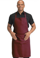 Dennys Polyester Bib Apron with Pocket-5