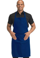 Dennys Polyester Bib Apron with Pocket-15